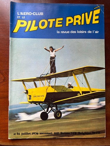 Pilote privé 7 - n°31, 7/1976