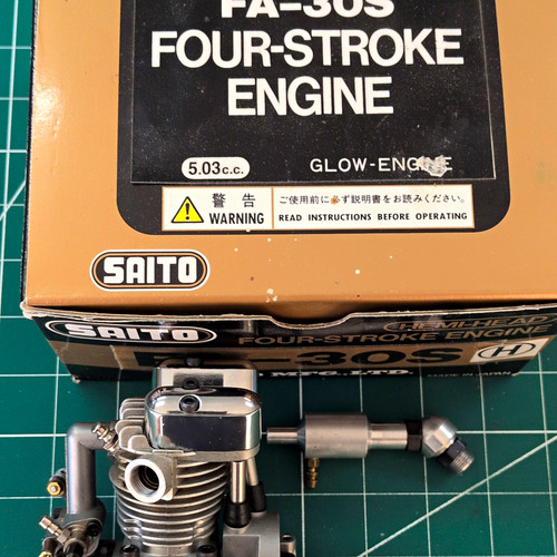 Saito 30s motore - 4, tempi