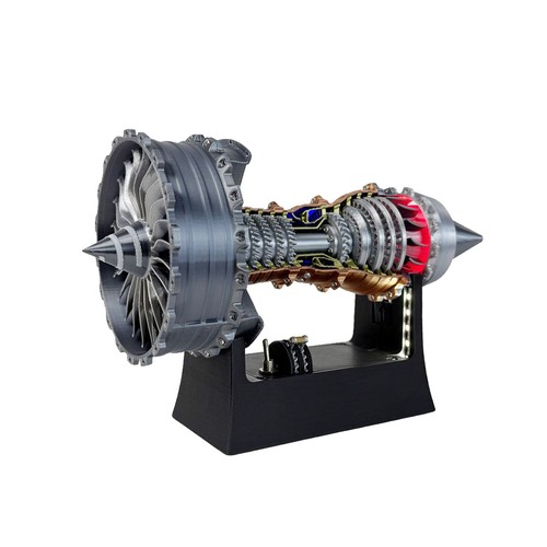 Modello motore turbofan - motore,